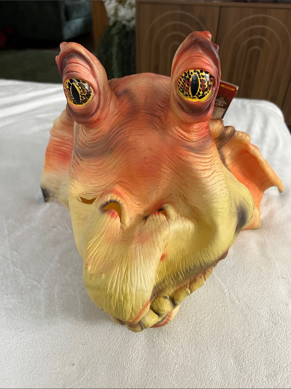 Star Wars Jar Jar Binks Halloween Costume Head - New with tags.